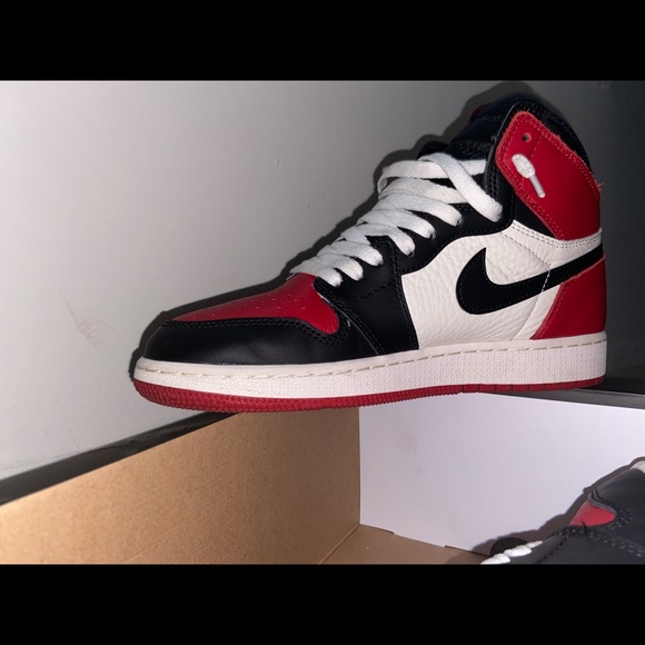 Air Jordan 1 Retro High Bred Toe - Picture 3 of 6